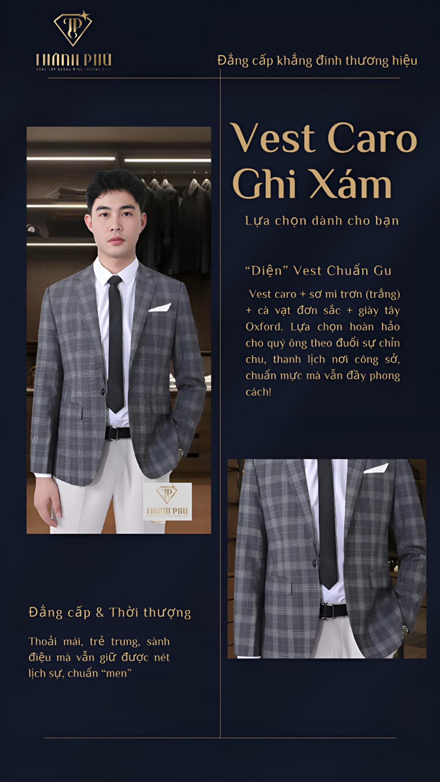 cửa hàng may vest nam